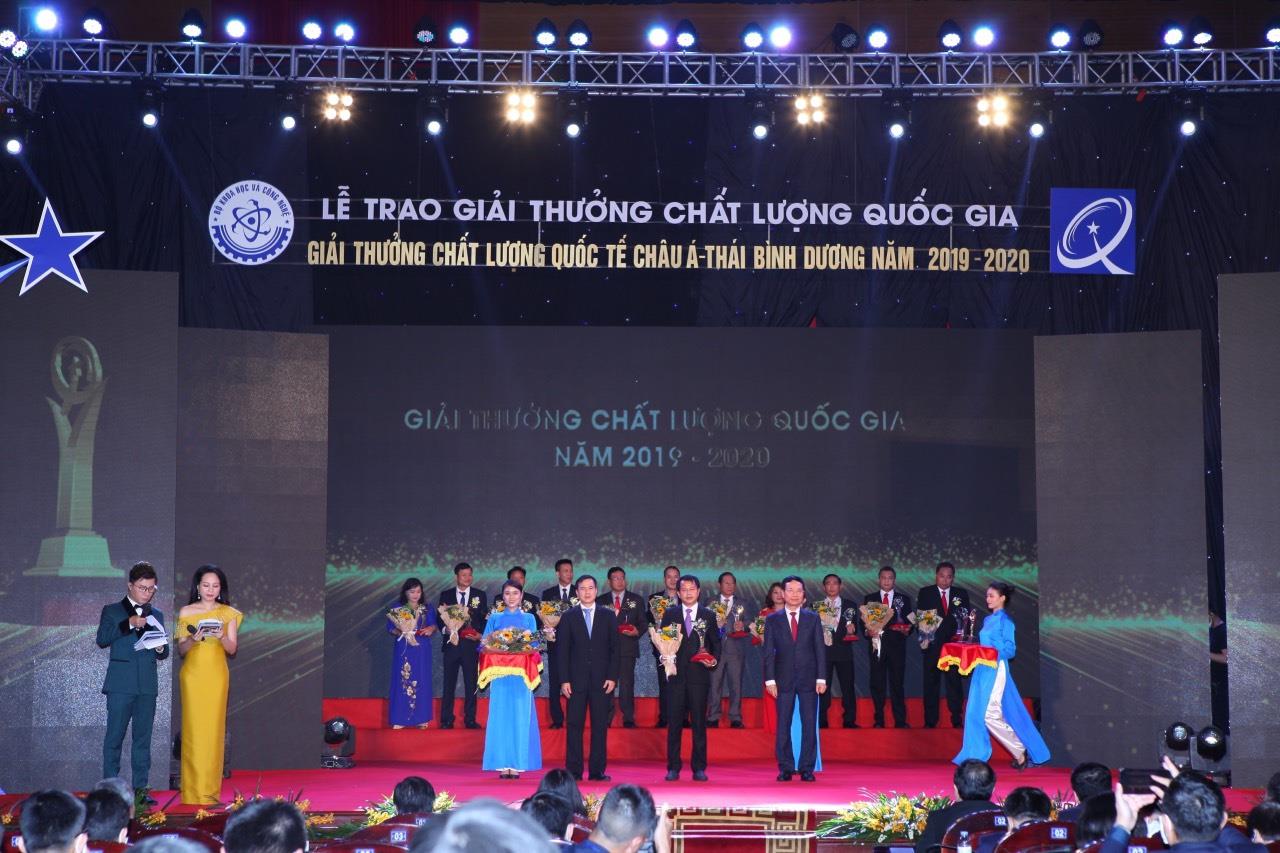 Công ty cổ phần Giấy An Hòa vinh dự nhận giải thưởng Chất lượng Quốc gia năm 2019-2020